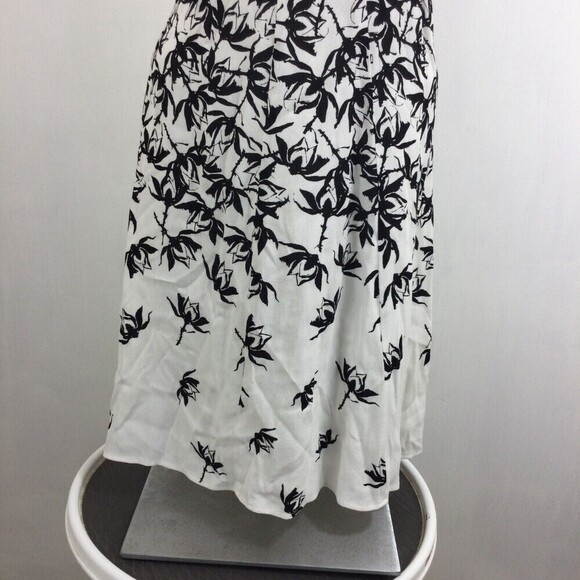 Yigal Azrouel Womens Floral Leafy Print Cocktail Halter Sheath Dress - Picture 3 of 8